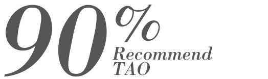 90 % Recommander TAO